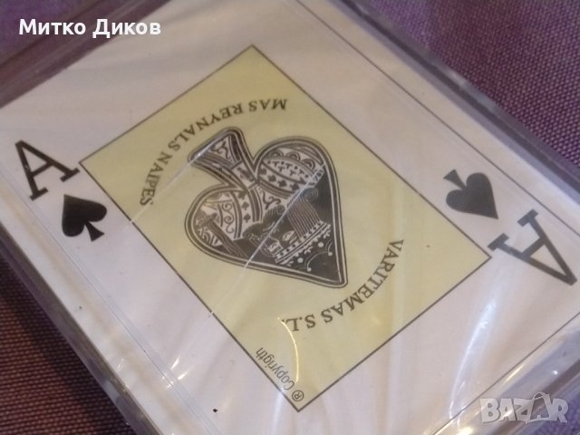 Baraja poker marfil varitemas playing cards-испански нови карти 52+3, снимка 1 - Карти за игра - 41817857