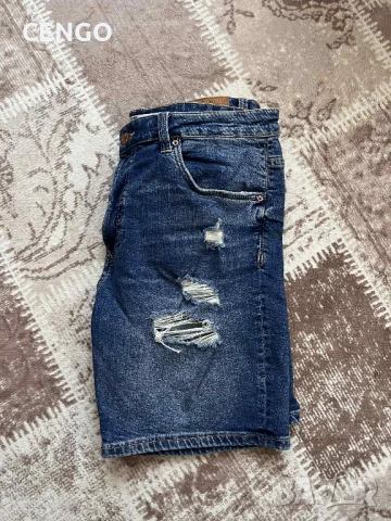 Мъжки къси дънки Bershka, снимка 4 - Дънки - 51220870