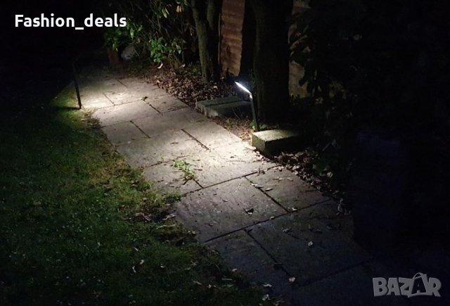 Нови 2 броя LED Водоустойчиви Слънчеви светлини на открито градина , снимка 7 - Соларни лампи - 41614708