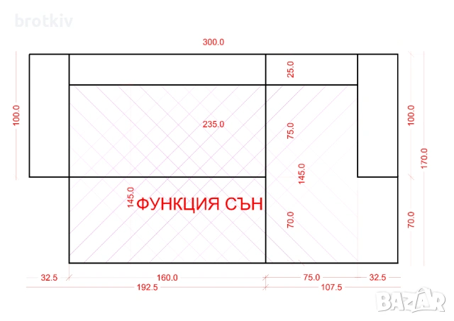 Продавам разгъваем диван, снимка 6 - Дивани и мека мебел - 53056236