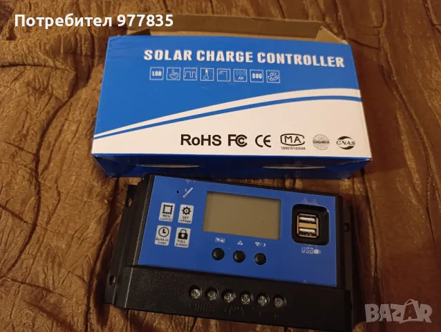 Соларен контролер 40А, снимка 3 - Други - 48621158