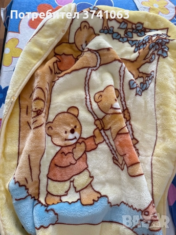 Одеяло порт бебе полар, снимка 2 - Спално бельо и завивки - 51787757