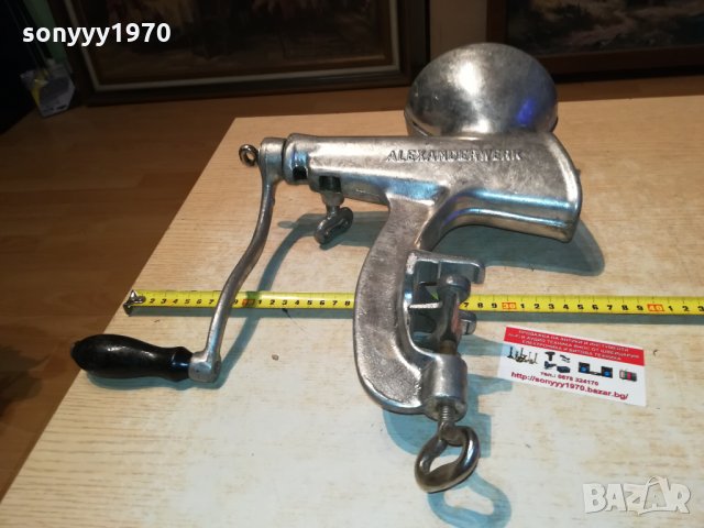 germany-ретро мелница 1010211239, снимка 9 - Антикварни и старинни предмети - 34411916