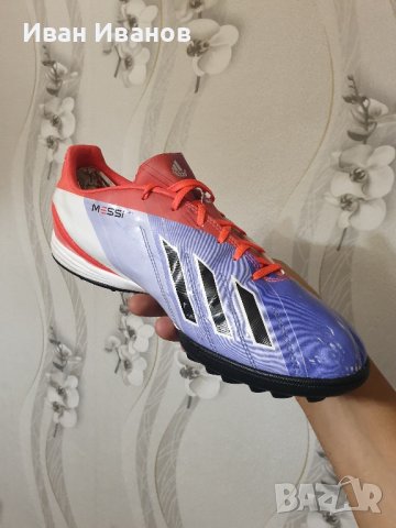 стоножки  Adidas Messi Rare F10 TRX TF  номер 45 1/3, снимка 9 - Футбол - 42436385