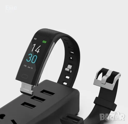 Runmifit S5 смарт гривна за активно спортуване измерва различни индикации SMW48, снимка 4 - Смарт гривни - 47817385