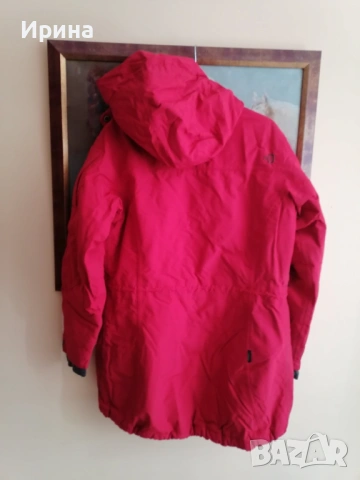 Червено зимно яке DIDRIKSONS1913, размер 40 , снимка 2 - Якета - 53351138