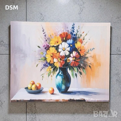 Нова Картина Цвятя - Различни видове , снимка 3 - Картини - 53412573