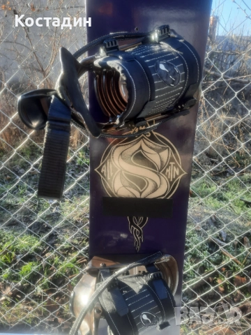 Сноуборд SIMS 145см.   с автомати, снимка 3 - Зимни спортове - 52471597