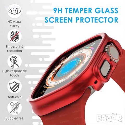 Стъклен протектор за Apple Watch Ultra 49mm, снимка 6 - Смарт часовници - 42565402