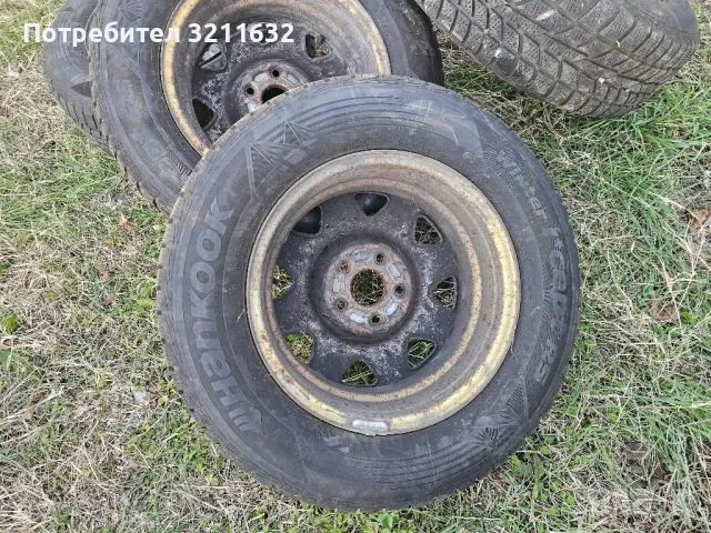 4 БР.ЗИМНИ ГУМИ 205/70/15 зо HONDA CR-V 1КОМПЛЕКТ С ДЖАНТИТЕ ЗА HONDA CR-V 1, снимка 9 - Гуми и джанти - 47916255