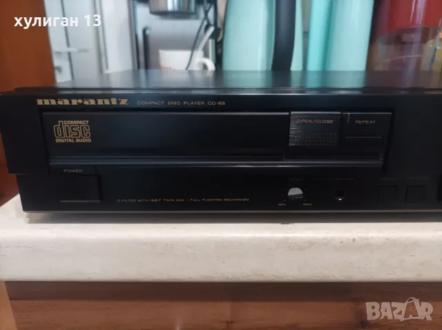 Продавам CD player Marantz CD 65, снимка 2 - Ресийвъри, усилватели, смесителни пултове - 49434133