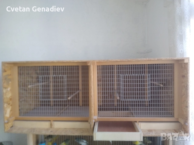 Волиера за малки птици , снимка 4 - Канари - 52811673