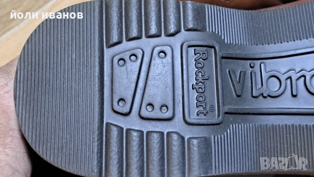 Rockport-мъжки кожени обувки 45 1/2, снимка 6 - Ежедневни обувки - 52887738