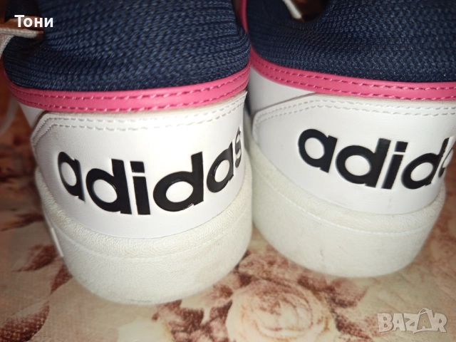 ADIDAS Оригинал Нови Дамски Кожени Маратонки 40, снимка 13 - Маратонки - 52860731