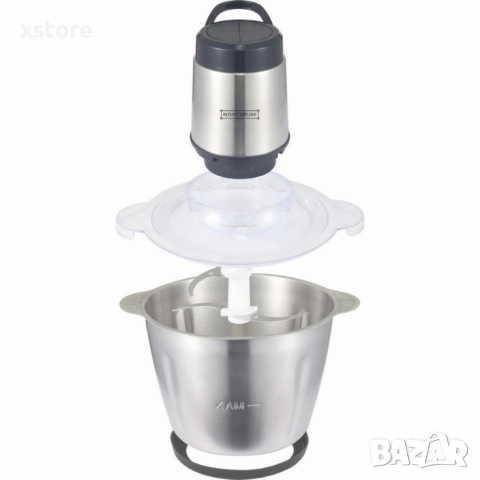 Електрически чопър с купа от неръждаема стомана Royalty Line RL-MCE300.34.18 / RL-MCE600.34.18, снимка 6 - Чопъри и пасатори - 52698787