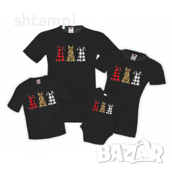 Семеен Комплект Тениски За Великден, Великденски Зайчета,Великден,Празник,Заек,Яйце,Easter,, снимка 2 - Тениски - 36353316