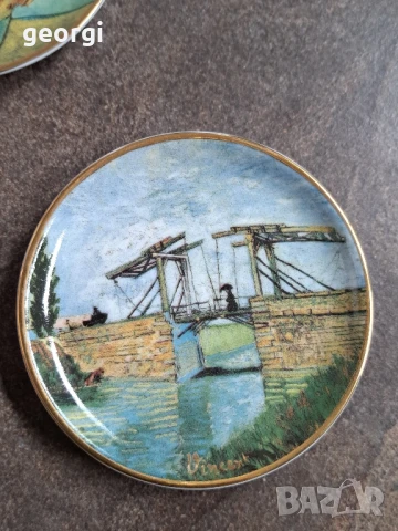 декоративни порцеланови чинийки Goebel  26/4, снимка 8 - Декорация за дома - 50826858