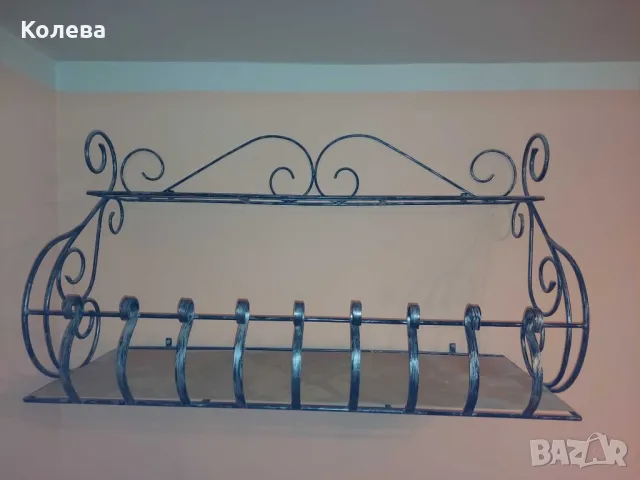 Цветарник ковано желязо, снимка 9 - Други стоки за дома - 47833057