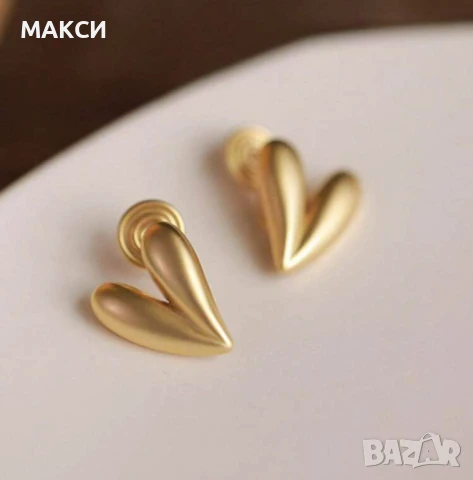 ОБЕЦИ С КЛИПС - модерни и нежни, мънички в златисто