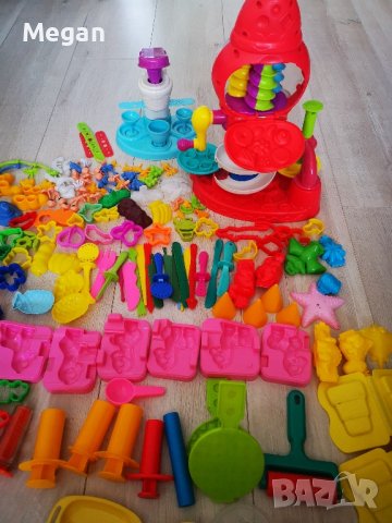 Мега-комплект за игра с пластелини Playdough, снимка 7 - Пластелини, моделини и пясъци - 41393356