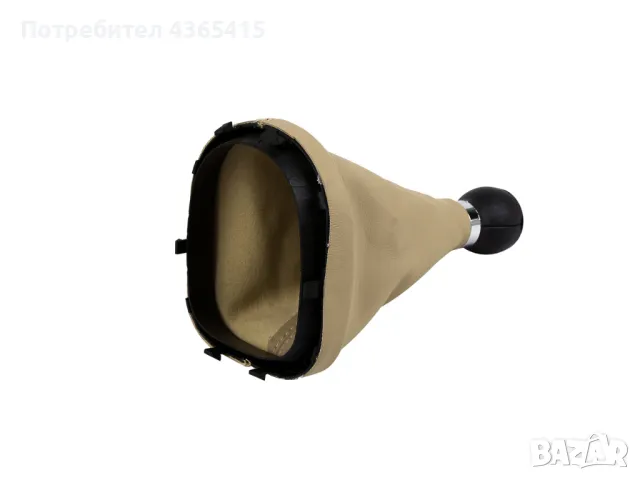 Топка с маншон за скоростен лост VW Caddy 2K / Touran 1T Бежов, снимка 3 - Части - 49316231