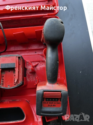 Пълен комплект акумулаторен гайковерт Hilti SIW 14-A – Втора употреба, снимка 3 - Винтоверти - 56047129