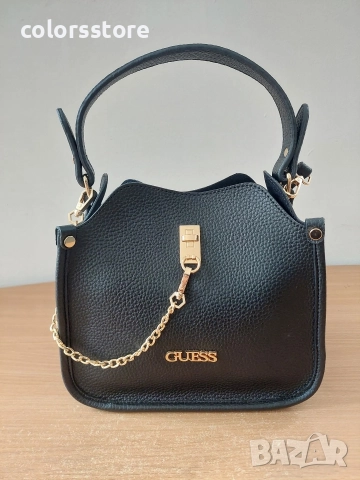 Черна чанта Guess/SG81v, снимка 3 - Чанти - 52718754