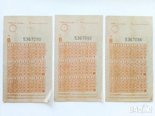 Фишове - Български спортен тотализатор 6/49