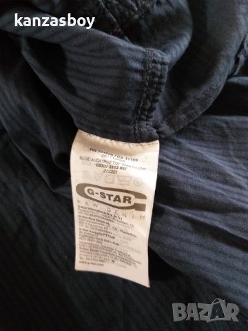 g-star blue alcatraz top wmn s/less - страхотен дамски потник , снимка 7 - Корсети, бюстиета, топове - 42103819