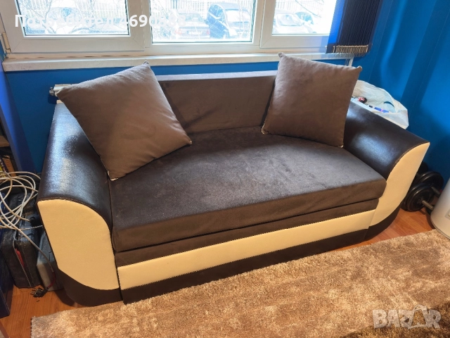 Сгъваем диван, снимка 3 - Дивани и мека мебел - 52885050