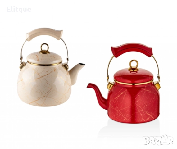 Чайник Goldmann, 2.5л., Емайл, Индукция, снимка 13 - Съдове за готвене - 52710079