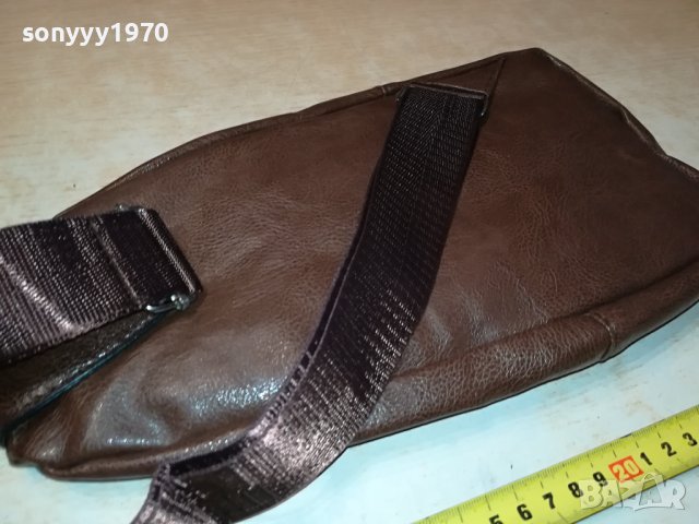 КАФЯВА КОЖЕНА ЧАНТА 2508230828, снимка 14 - Чанти - 41960481