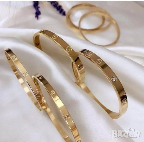 гривни от висококачествена неръждаема стомана cartier 