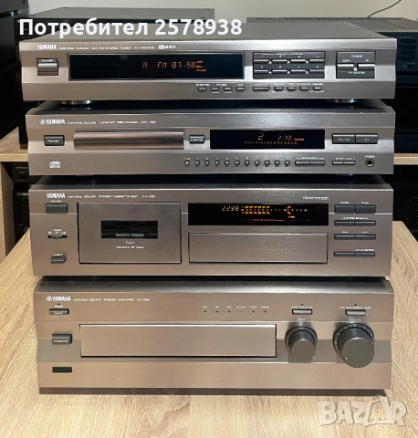 YAMAHA Сет : AX - 396+KX - 480+CDX - 496+TX 492 RDS - 330€!!!, снимка 7 - Аудиосистеми - 53267581