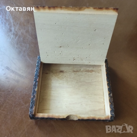Дървена табакера,домино, снимка 4 - Домино - 52787509