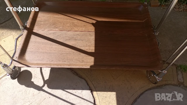 Руска помощна бар масичка, сгъваема на колелца, снимка 13 - Други - 50985157