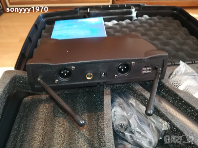 shure wireless microphone x 2 2402221530, снимка 9 - Микрофони - 35903601