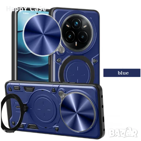 Realme 14 Pro+ / 14X / C75 / GIANT RING Удароустойчив кейс гръб калъф с пръстен, снимка 5 - Калъфи, кейсове - 49606155