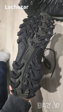 Мъжки водоустойчиви туристически обувки CMP Rigel Mid, сиви, 45 3Q12947-68UH-, снимка 5 - Мъжки боти - 53540956