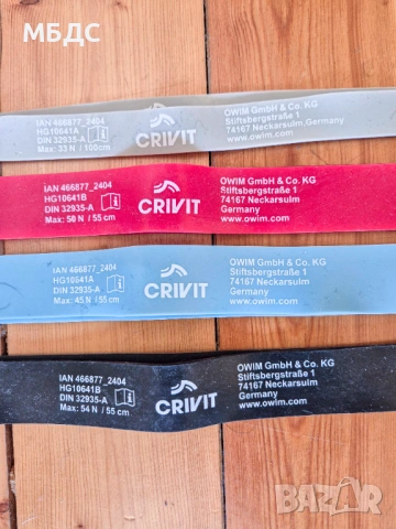 Ластици за тренировка различни видове. , снимка 4 - Фитнес уреди - 53793670