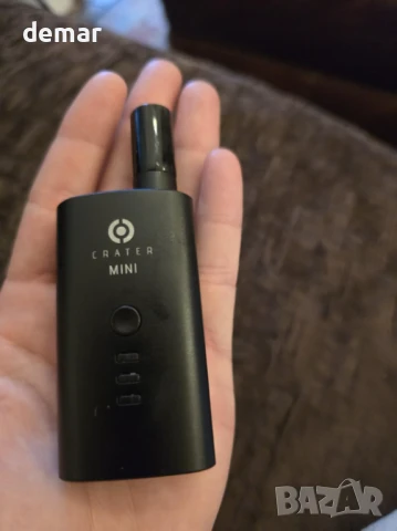 Crater Mini – Изпарител за сухи билки - презареждаем USB-C | Компактна система за нагряване на билки, снимка 6 - Други - 50584546