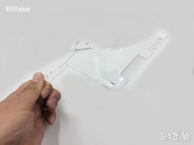 Инструмент и шаблон за оформяне на брада с двоен гребен, снимка 3 - Други - 52865955