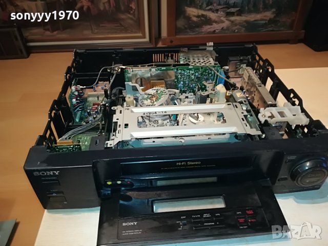 SONY SLV-E80 HIFI STEREO VIDEO ЗА РЕМОНТ ЧАСТИ 3004231003, снимка 3 - Плейъри, домашно кино, прожектори - 40533756