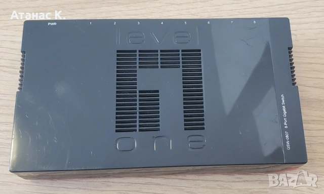 Суич: LevelOne 8-Port Gigabit Switch GSW-0807