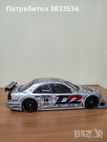UT Models Mercedes C class DTM Rally class1 метален модел., снимка 3 - Колекции - 53672581