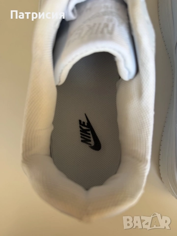Бели мъжки сникърси маратонки Nike Air Force 1 Low ниски кецове, размер 45, бял цвят, white, AF1, снимка 9 - Спортни обувки - 56042912