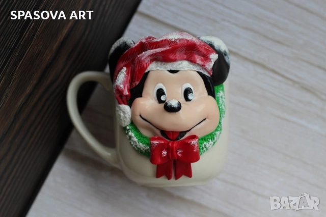 Чаша "Мики Маус", снимка 3 - Чаши - 52378163