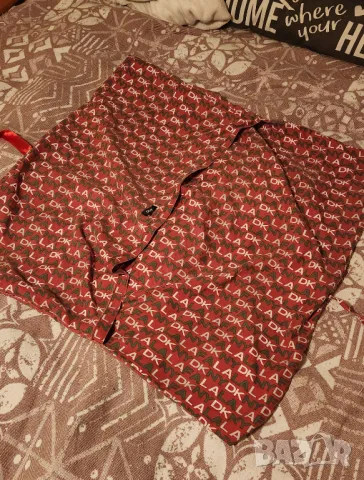 Спално бельо Donna Karan DKNY червено, снимка 4 - Спално бельо - 49404442