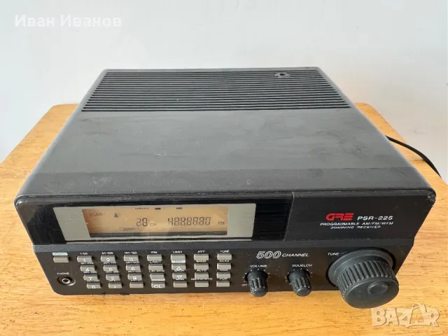 GRE PSR-225 базов VHF/UHF скенер, стилен мобилен/базов скенер от висок клас, снимка 6 - Други - 50165233