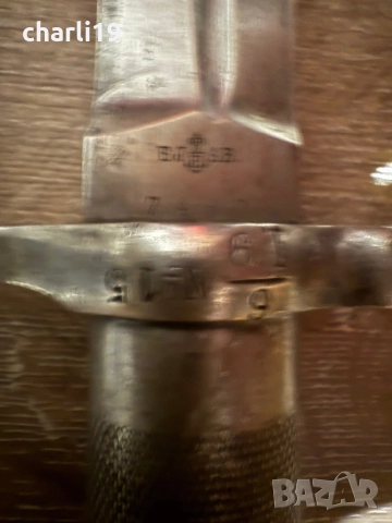 Шведски щик маузар м1896, снимка 10 - Антикварни и старинни предмети - 52861086